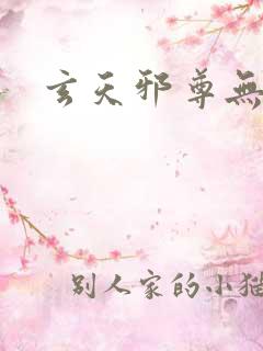 玄天邪尊无弹窗