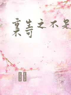 重生之不是非你不可