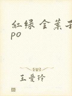 红绿 金叶子 po