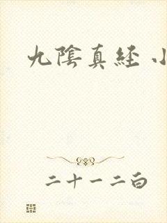 九阴真经 小说