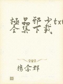 极品邪少txt全集下载