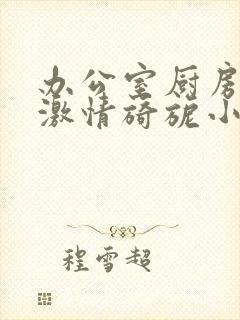 办公室厨房呻吟激情旖旎小说