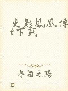 火影凤凰传txt下载