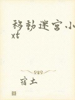 移动迷宫小说txt