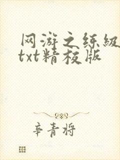 网游之练级专家txt精校版