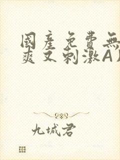 国产免费无码又爽又刺激A片小说