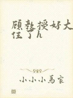 顾教授好大含不住了h