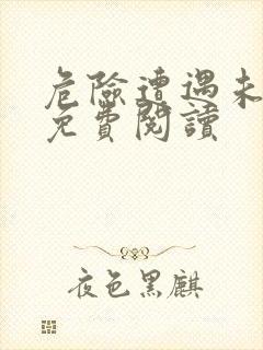 危险遭遇未增删免费阅读