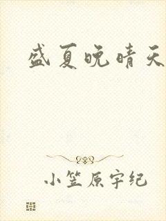 盛夏晚晴天结局