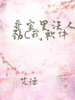 哥家里没人使点劲C我软件