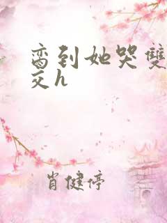 脔到她哭双根宫交h