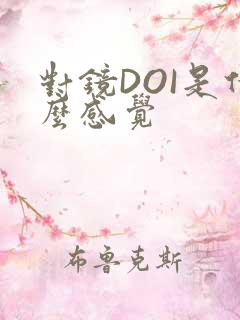 对镜DOI是什么感觉