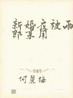 新婚夜被两个伴郎享用