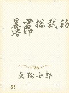 暴君总裁的狂烈烙印