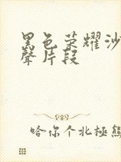 黑色荣耀沙发原声片段