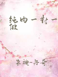 纯肉一对一到处做