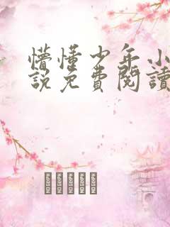 懵懂少年小兵小说免费阅读