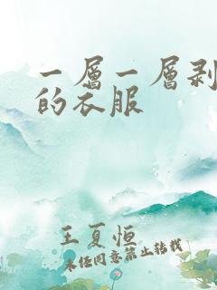 一层一层剥开你的衣服