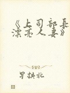 《上司部长出轨漂亮人妻》