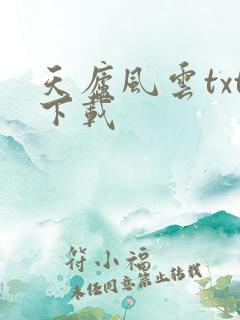 天庐风云txt下载