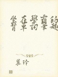 坐在学霸的鸡上背单词笔趣阁