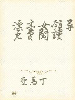 漂亮女领导全文免费阅读