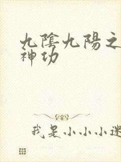 九阴九阳之阴阳神功