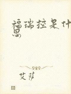 福瑞控是什么意思