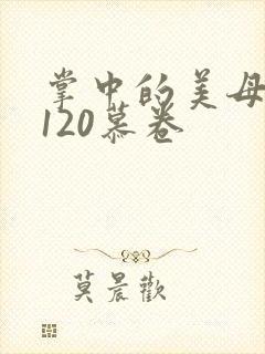 掌中的美母版主120慕卷
