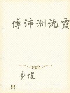 傅沛洲沈霞小说