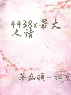 4438x最大人情