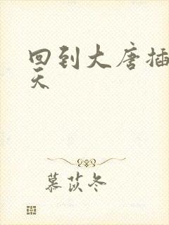 回到大唐插武则天