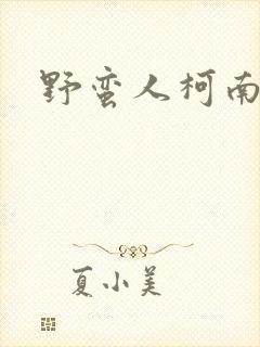 野蛮人柯南小说