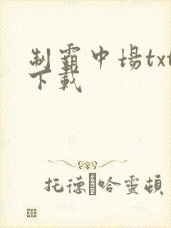 制霸中场txt下载
