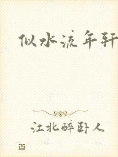 似水流年轩辕悬