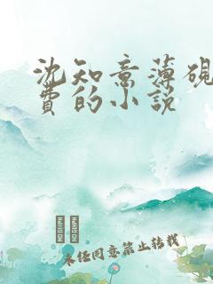 沈知意薄砚霆免费的小说