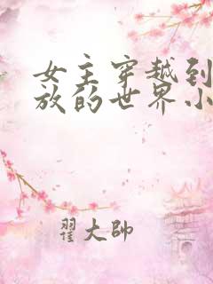 女主穿越到很开放的世界小说