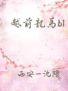 越前龙马bl