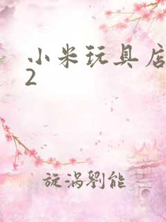 小米玩具店老板2