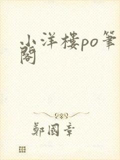 小洋楼po笔趣阁