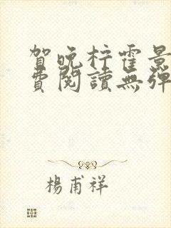 贺晚柠霍景潇免费阅读无弹窗