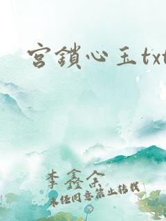 宫锁心玉txt