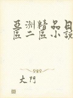 亚洲精品日韩一区二区小说