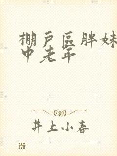 棚户区胖妹专接中老年