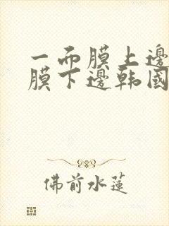 一面膜上边一面膜下边韩国