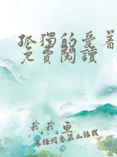 孤独的爱着全文免费阅读