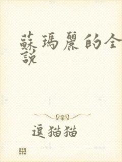 苏玛丽的全部小说