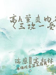 高h荤爽肉欲文〈三攻一受