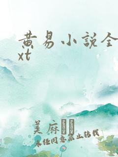 黄易小说全集txt