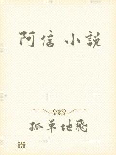 阿信 小说